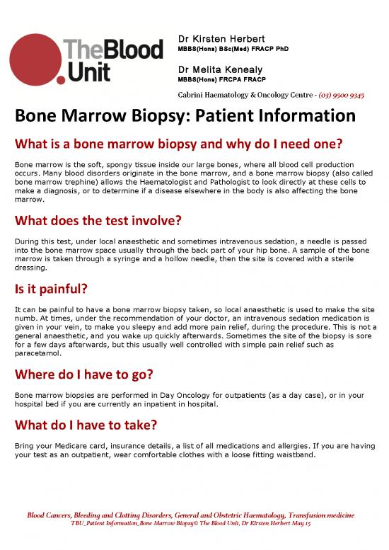 picture_Theory Of Production Pdf 92604 | Tbu Patient Info Tests Bone Marrow Biopsy