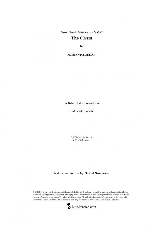 picture1_Music Therapy Pdf 92408 | The Chain In E Flat