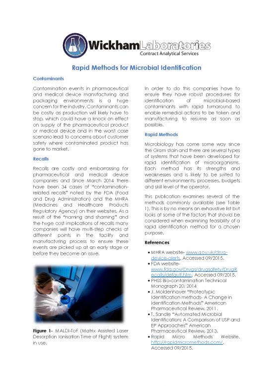 picture1_Theory Of Production Pdf 92847 | Using Rapid Methods For Microbial Identification