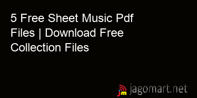 picture 5 Free Sheet Music Pdf Files | Download Free Collection Files