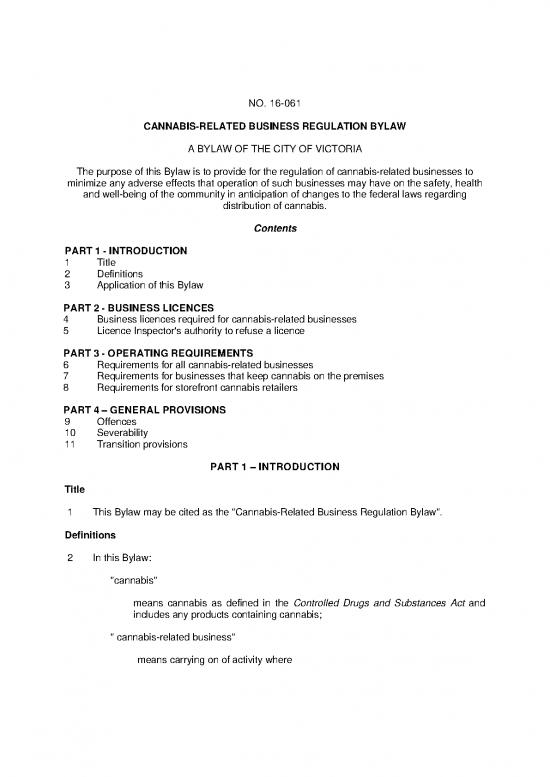 picture_Business Regulation Pdf 95767 | 16 061 Cannabis Related Business Regulation Bylaw