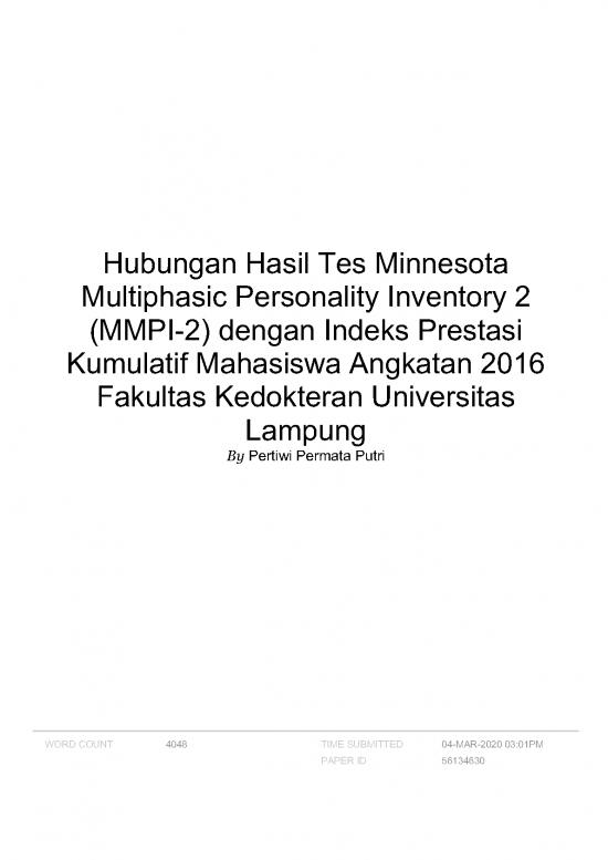 picture Personality Pdf 96580 | 16 Hubungan Hasil Tes Minnesota Multiphasic Personali