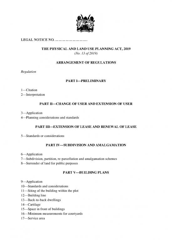 picture1_Public Service Regulations Pdf 94947 | 16 Physical And Land Use Planning Building Regulation 2021