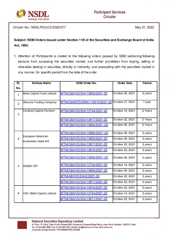 picture Sebi Act Pdf 94994 | 2022 077 Policy Sebi Orders Issued Under Section 11b Of The Securities And Exchange Board Of India Act 1992