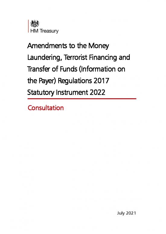 picture Money Laundering Regulations 2017 Pdf 94879 | 210720 Si Consultation Document Final