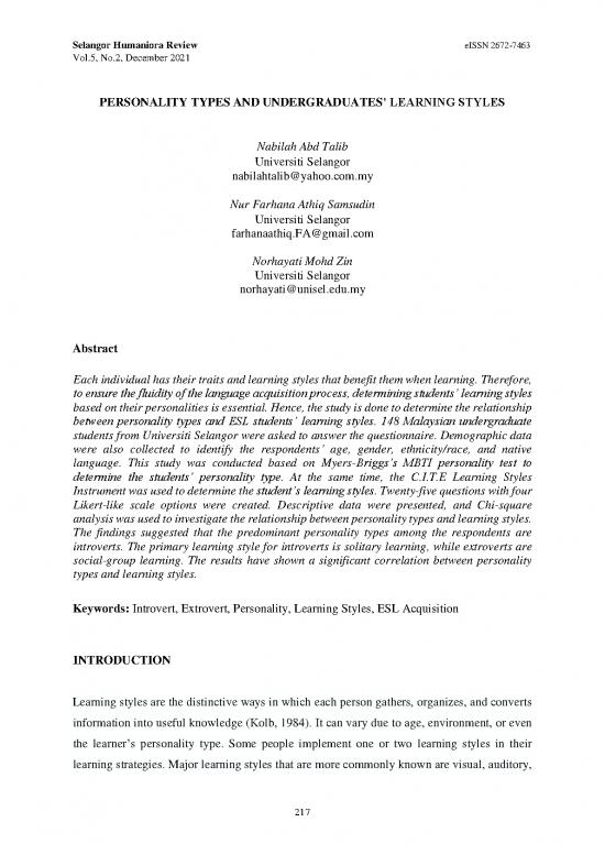 picture Personality Pdf 96381 | 353741 Personality Types And Undergraduates Lea Cff580b7