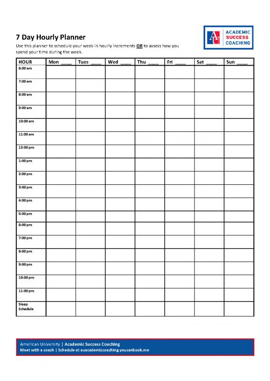 picture Day Planner Pdf 94645 | 7 Day Hourly Planner