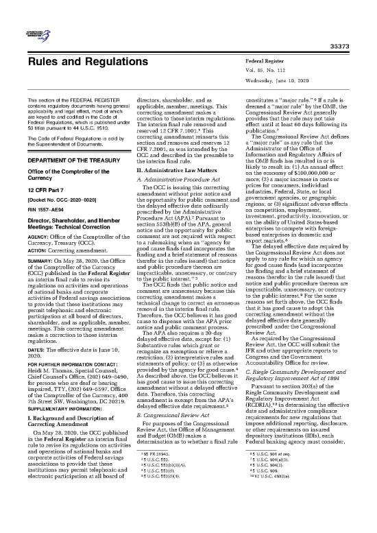 picture Code Of Federal Regulations Pdf 95357 | 85fr35373