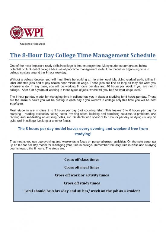 picture1_Schedule Pdf 94639 | 8 Hour Day College Tm Schedule