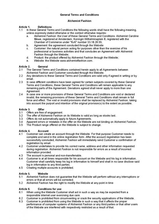 picture1_Fashion Pdf 95624 | Alchemist Fashion Terms Conditions Consumer Shop 2014 Eng