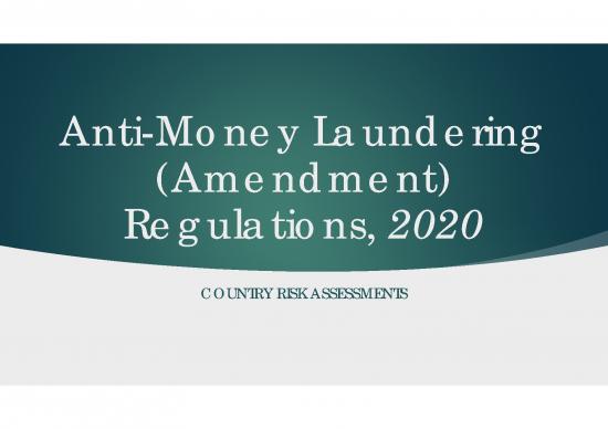 picture Money Laundering Regulations 2020 Pdf 94817 | Anti Money Laundering Regulations 1
