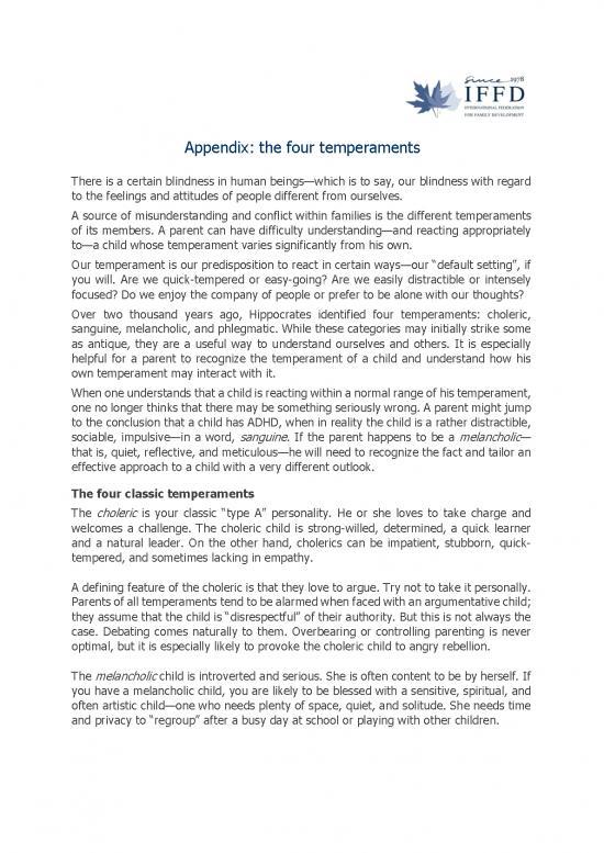 picture_The Four Temperaments Pdf 96984 | Appendix Temperaments