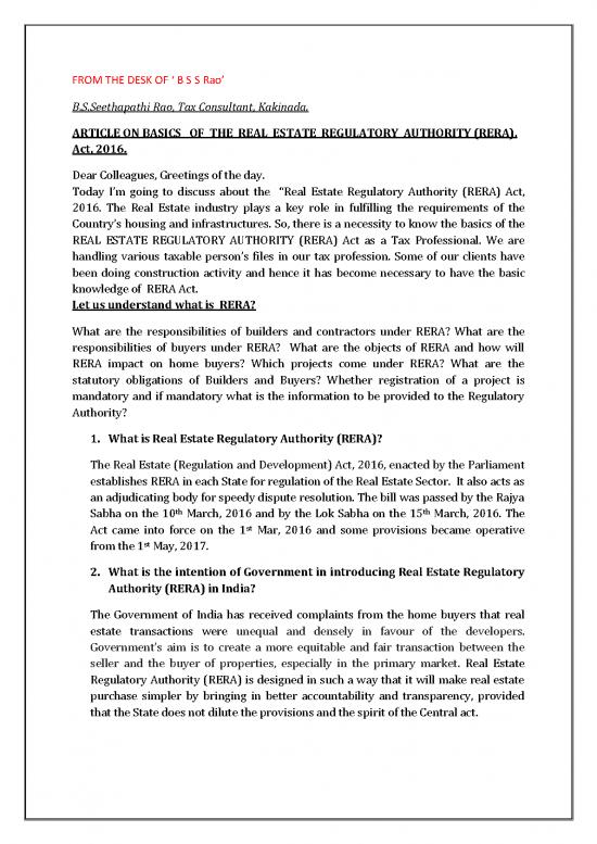 picture_Rera Act Pdf 95137 | Article On The Rera Act Dt2020