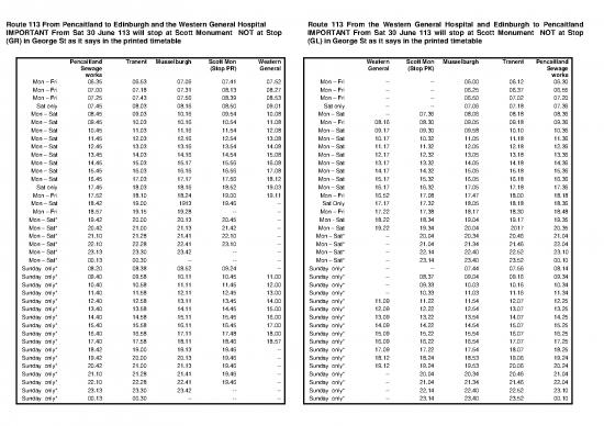 picture1_Bus Timetables To And From Pencaitland