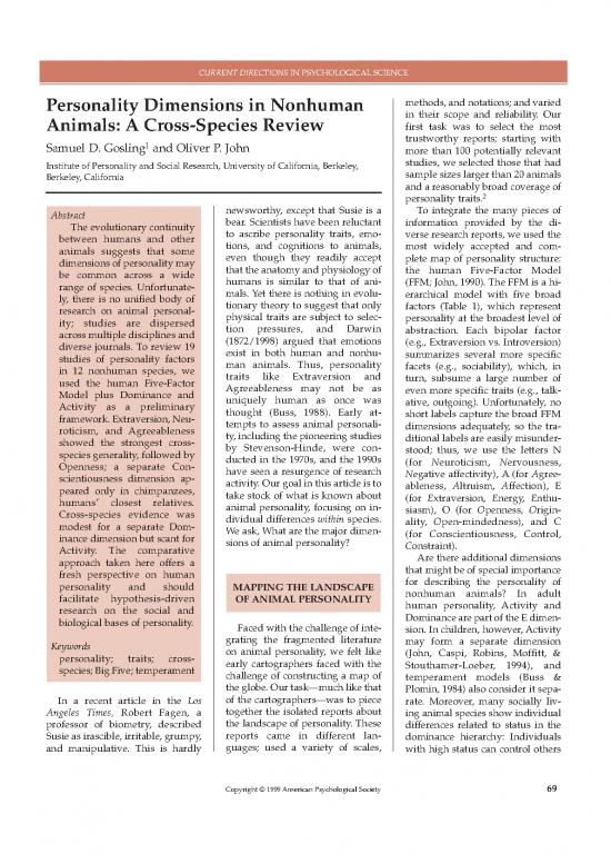 picture Personality Pdf 96264 | Cdps99xspeciesreview