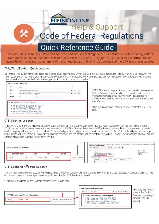 picture_Code Of Federal Regulations Pdf 94916 | Cfr Quickrefguide