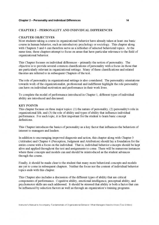 picture Personality Pdf 96874 | Chapter2 Personality