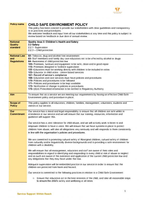 picture1_Family Therapy Pdf 94893 | Child Safe Environment Policy Fss Qa2 Rp3 V3 Jan