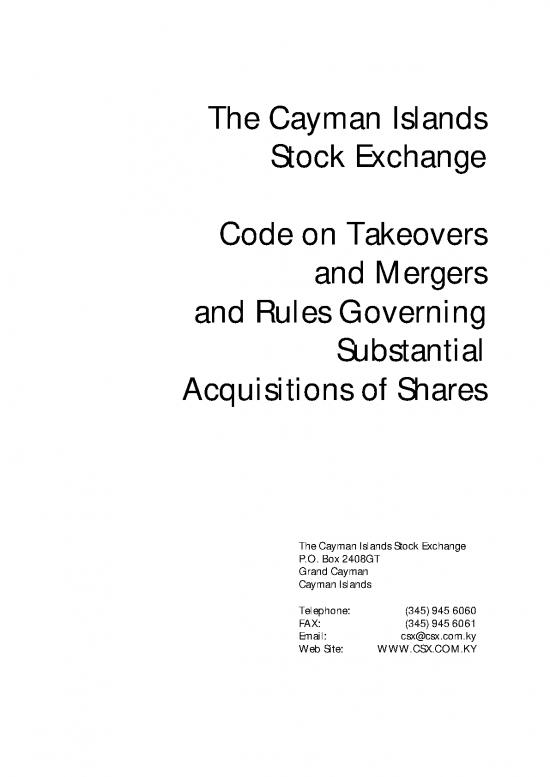 picture1_Code Takeovers And Mergers
