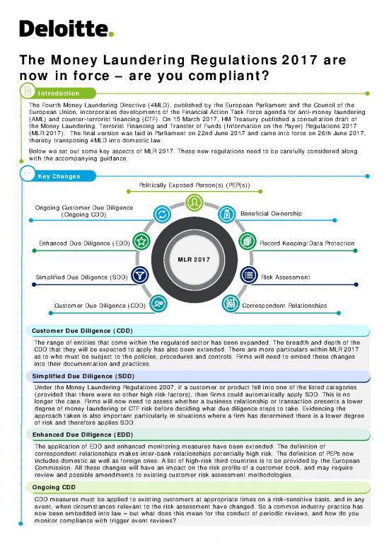 picture Treasury Regulations Pdf 95789 | Deloitte Uk Deloitte Financial Crime Brochure Mlr 2017 Final 8 August