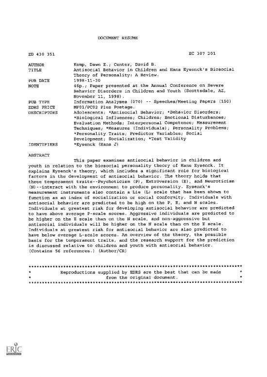 picture Personality Pdf 95972 | Ed430351