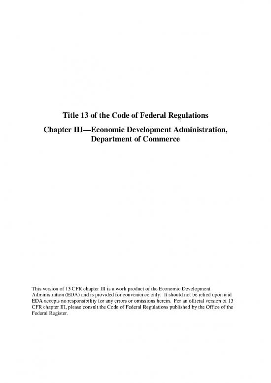 picture Code Of Federal Regulations Pdf 94858 | Eda Regulations 2020