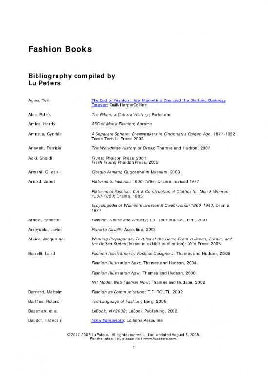 picture Fashion Pdf 95682 | Fashion Books