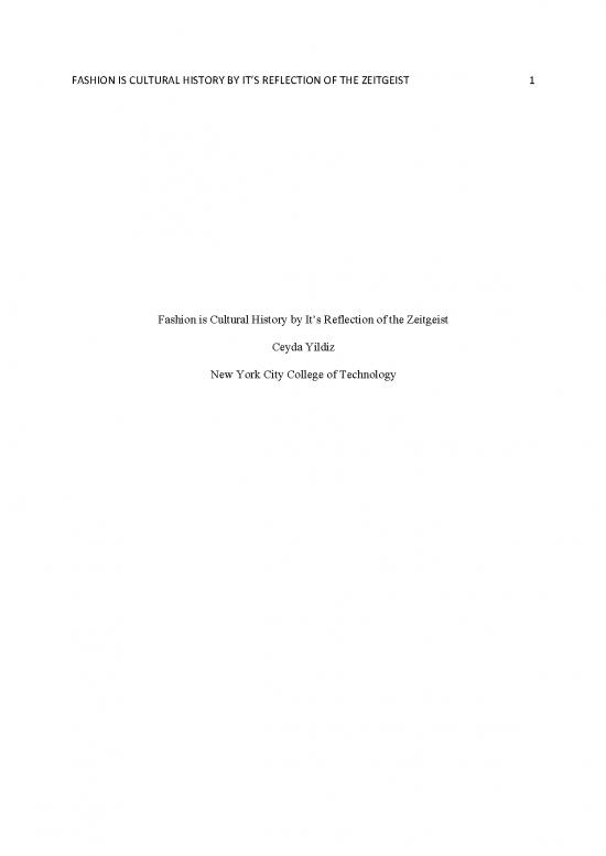 picture Fashion Pdf 95562 | Fashion Is Cultural Heritage