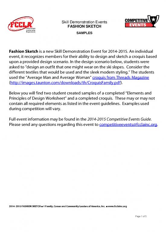 picture Fashion Pdf 95499 | Fashion Sketch Samples   Final