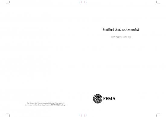 picture1_Fema Act Pdf 95190 | Fema Stafford Act 2021 Vol1