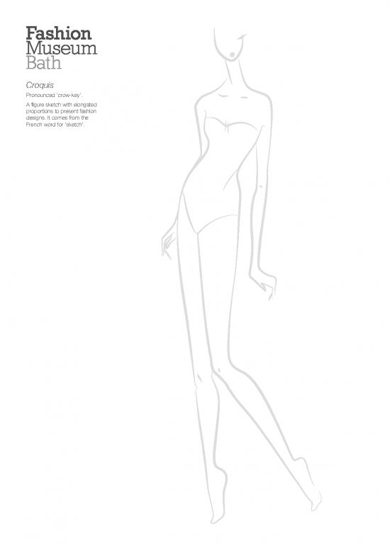 picture1_Fashion Pdf 95657 | Female Croquis