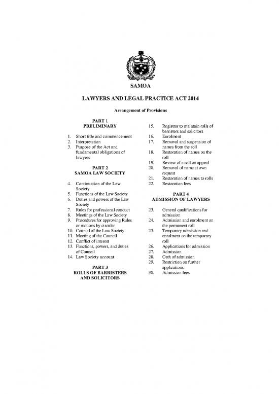 picture1_Act Therapy Pdf 95038 | Lawyers And Legal Practice Act 2014