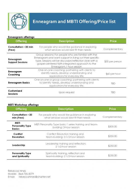 picture Personality Pdf 96028 | Mbti And Enneagram Price List