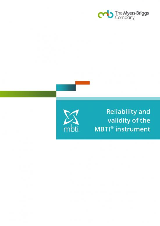 picture_Mbti Pdf 95965 | Mbti Reliability And Validity Info