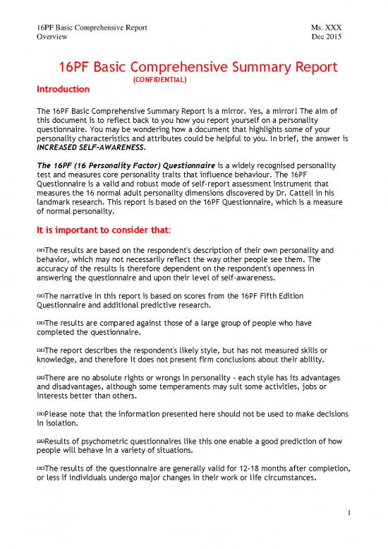 picture_Personality Pdf 96501 | Media Link File 16pf Sample Report