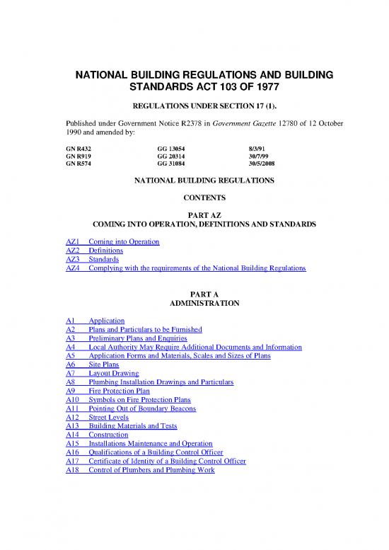 picture1_Act Therapy Pdf 95103 | National Building Regulations 2008