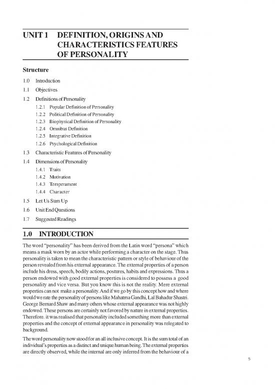 picture Personality Pdf 96504 | Ncolge 1372 Theories Of Personality