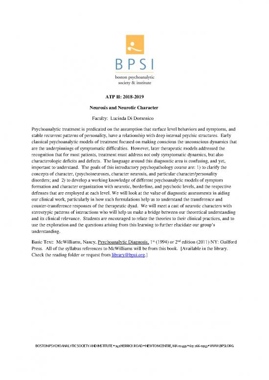 picture Personality Pdf 96099 | Neurosis And Neurotic Character Syllabulinked