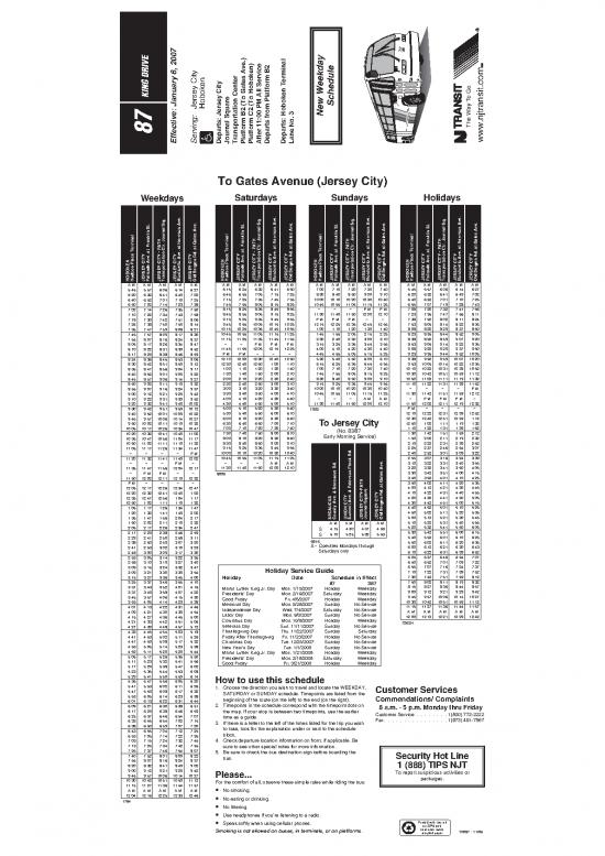 picture_Schedule Pdf 94638 | Njtransit Schedule For 87
