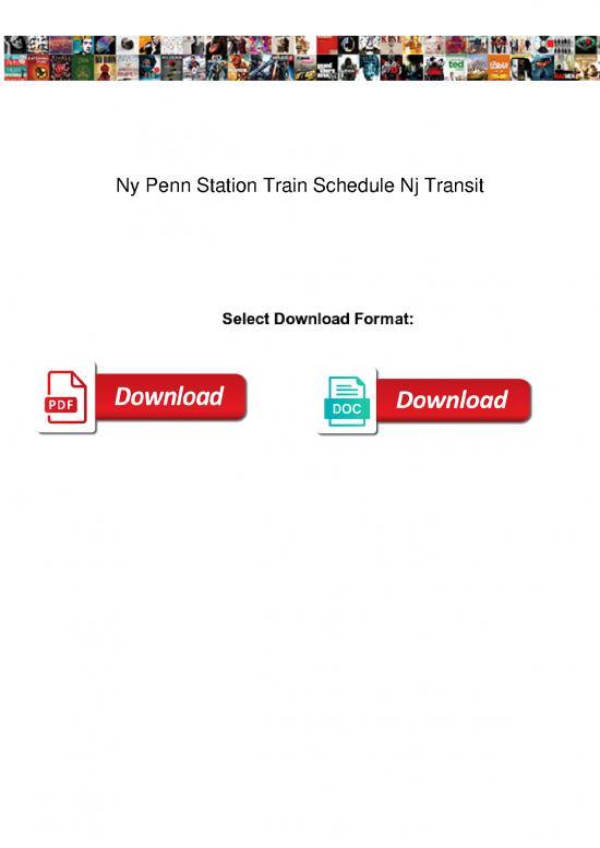 picture_Schedule Pdf 94653 | Ny Penn Station Train Schedule Nj Transit