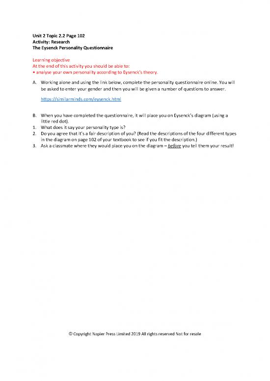 picture_Personality Pdf 95883 | Page 102 The Eysenck Personality Questionnaire