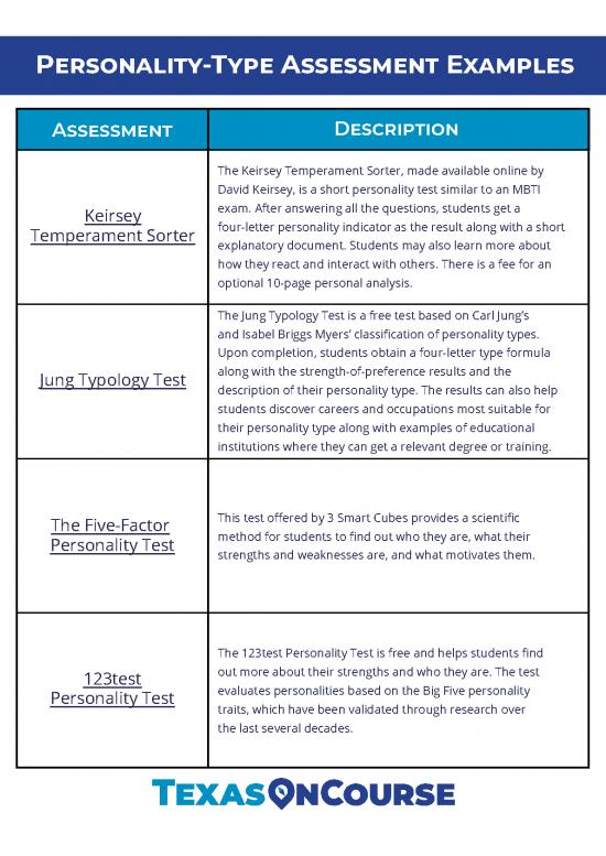 picture Personality Pdf 96747 | Personality Type Assessment Examples