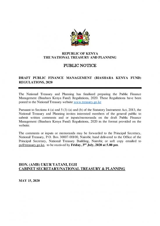 picture_Treasury Regulations Pdf 95736 | Public Notice On Biashara Kenya Fund Regulations 2020 2020