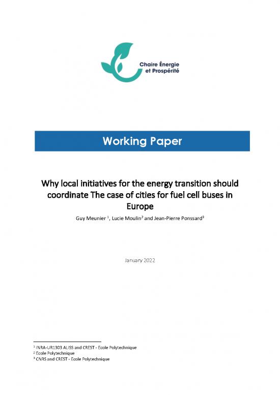 picture1_Theory Of Production Pdf 94667 | Publication2022 Cities Fuel Cell Buses Europe Meunier Moulin Ponssard