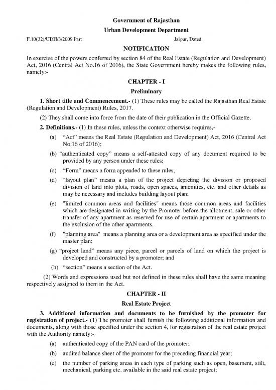 picture1_Act Therapy Pdf 95032 | Rera Rules 2017