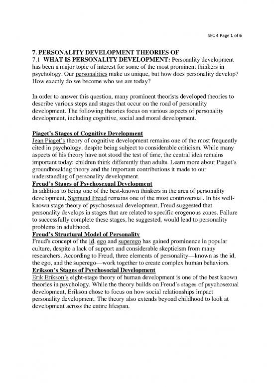 picture Personality Pdf 95879 | Sec 7 Theories
