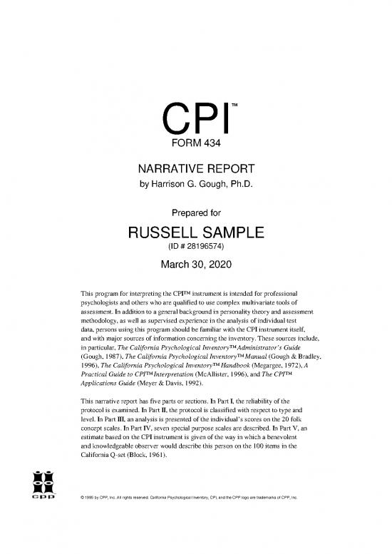picture Personality Pdf 96674 | Smp210128