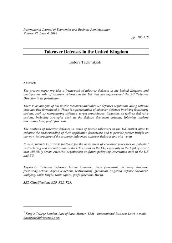 picture_Business Regulation Pdf 94936 | Takeover Defenses In The United Kingdom