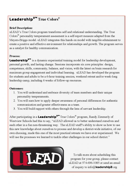 picture Personality Pdf 96704 | Tc Program Sheet Pdf