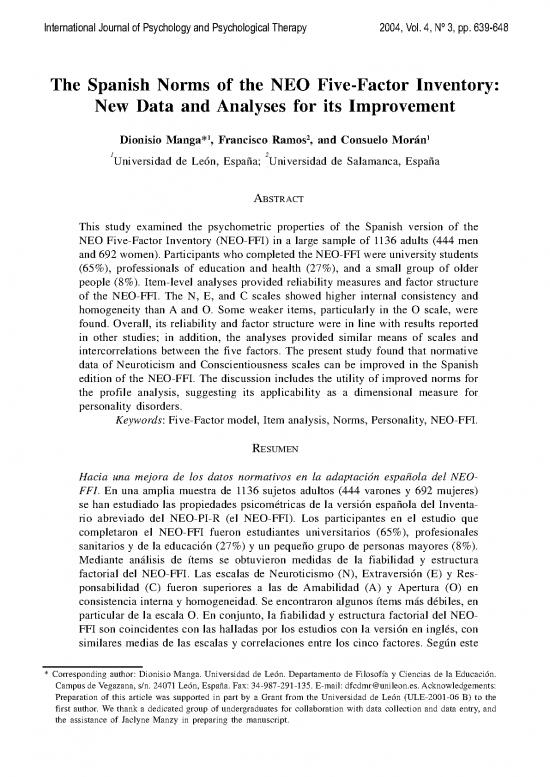 picture_Journal Pdf 97047 | The Spanish Norms Of The Neo Five Factor En